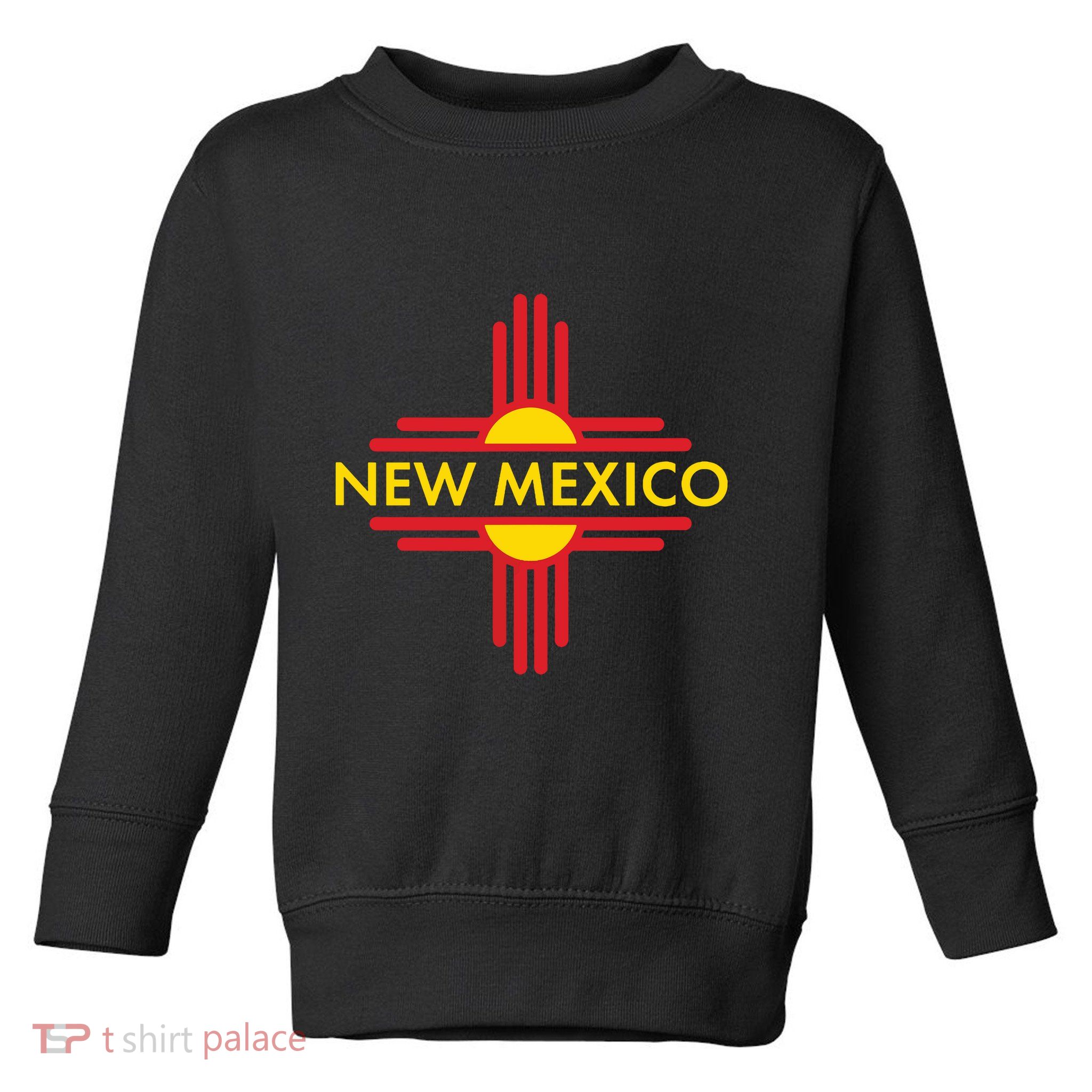 New Mexico State Zia Symbol Design Toddler Sweatshirt