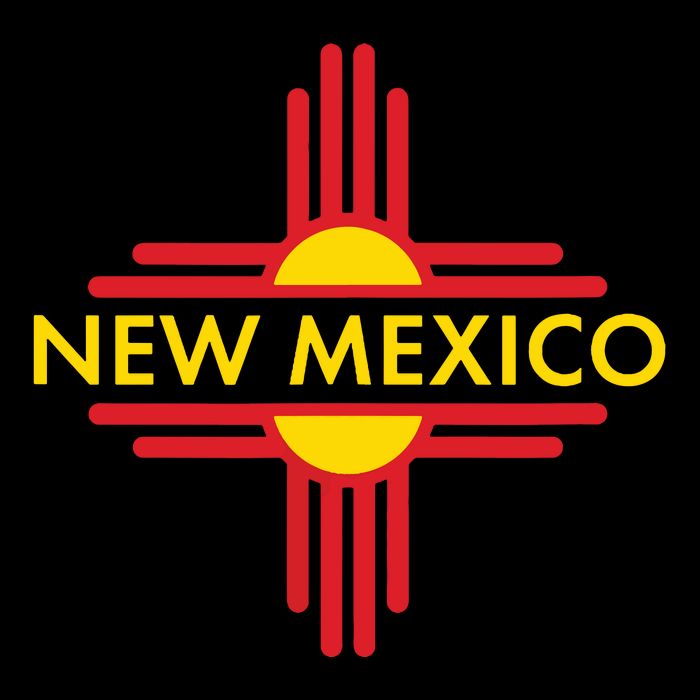 New Mexico State Zia Symbol Design Wool Snapback Cap