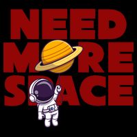 Need More Space Funny Astronaut Coffee Mug