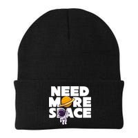 Need More Space Funny Astronaut Beanie