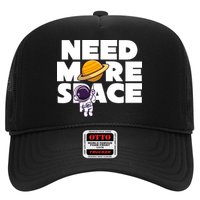Need More Space Funny Astronaut Trucker Hat