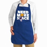Need More Space Funny Astronaut Apron