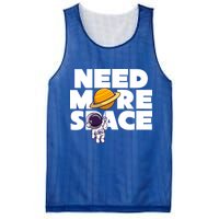 Need More Space Funny Astronaut Mesh Reversible Basketball Jersey Tank