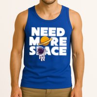 Need More Space Funny Astronaut Tank Top