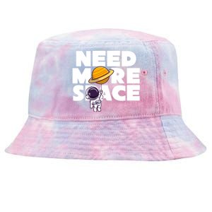 Need More Space Funny Astronaut Tie-Dyed Bucket Hat