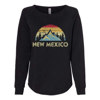 New Mexico Tee Retro Vintage Mountains Nature Hiking Shirt Womens California Wash Sweatshirt