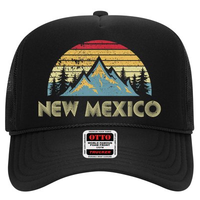 New Mexico Tee Retro Vintage Mountains Nature Hiking Shirt Trucker Hat