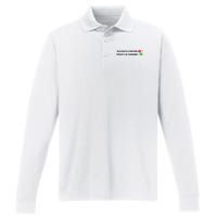 No More Thoughts & Prayers Time For Policy & Change Performance Long Sleeve Polo