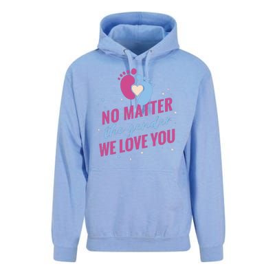 No Matter The Gender We Love You Unisex Surf Hoodie