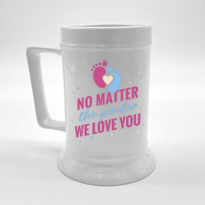 No Matter The Gender We Love You Beer Stein