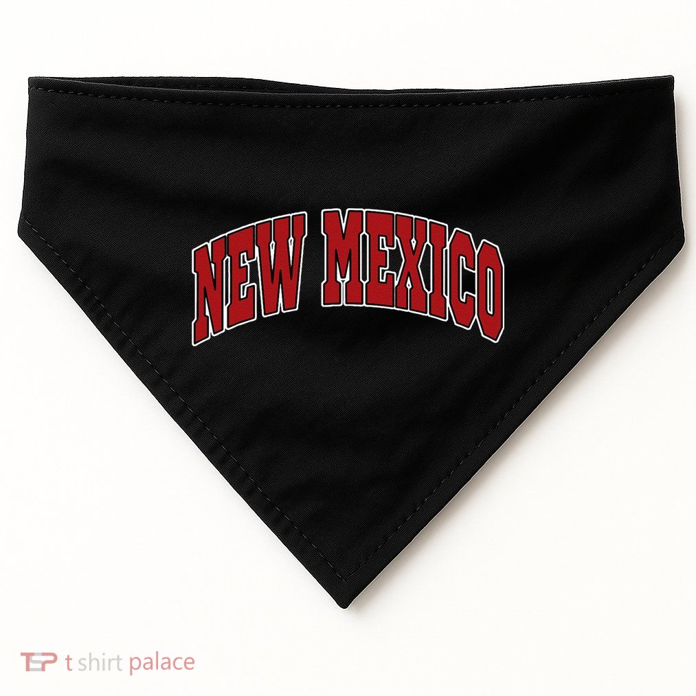 New Mexico Throwback Design Classic USA-Made Doggie Bandana