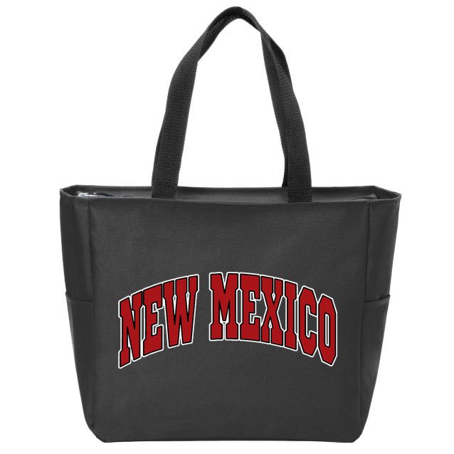 New Mexico Throwback Design Classic Zip Tote Bag