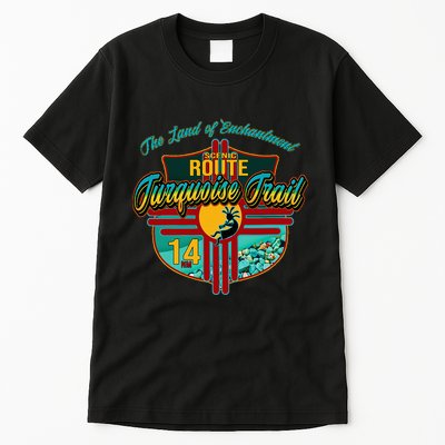 New Mexico Turquoise Trail National Scenic Route 14 Souvenir Tall T-Shirt