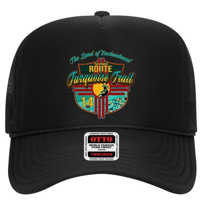 New Mexico Turquoise Trail National Scenic Route 14 Souvenir Trucker Hat
