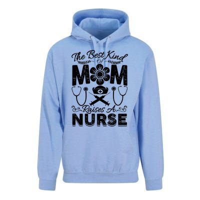 Nurse Mom Tee Best Kind Of Mom Raises A Nurse Mothers Day Gift Unisex Surf Hoodie