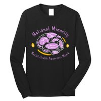 National Minority Tal Health Month For People Of Color Long Sleeve Shirt