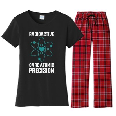 Nuclear Medicine Technologist Radiology X Ray Therapist Women's Flannel Pajama Set