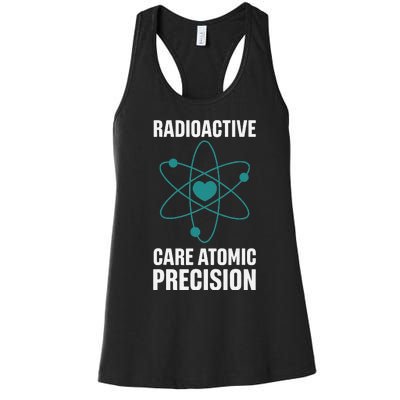 Nuclear Medicine Technologist Radiology X Ray Therapist Women's Racerback Tank