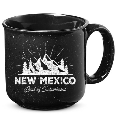 New Mexico T Vintage Nm Hiking Retro Design 15oz Campfire Ceramic Mug