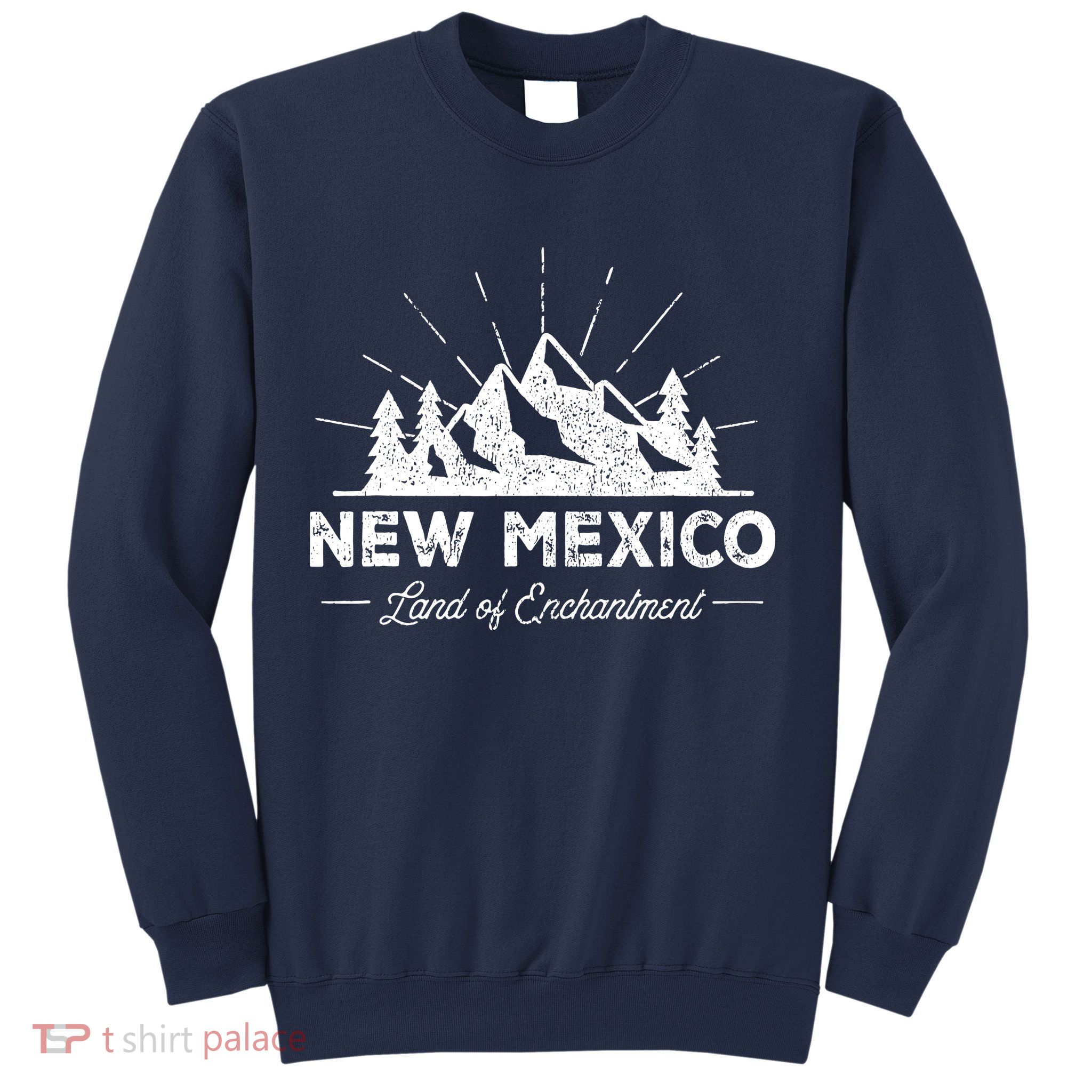 New Mexico T Vintage Nm Hiking Retro Design Sweatshirt