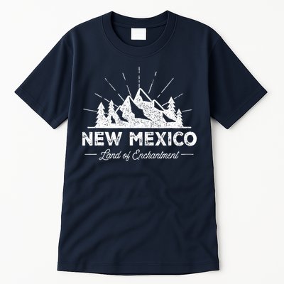 New Mexico T Vintage Nm Hiking Retro Design Tall T-Shirt