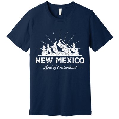 New Mexico T Vintage Nm Hiking Retro Design Premium T-Shirt