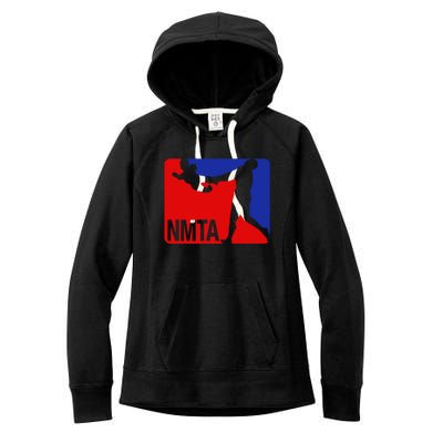 National Midget Tossing Association Funny Women's Fleece Hoodie