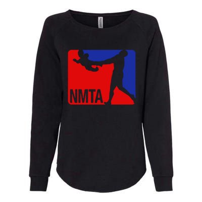 National Midget Tossing Association Funny Womens California Wash Sweatshirt