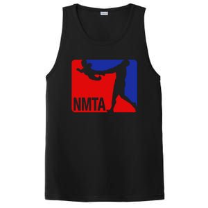 National Midget Tossing Association Funny PosiCharge Competitor Tank