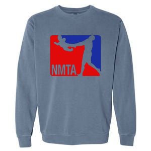 National Midget Tossing Association Funny Garment-Dyed Sweatshirt