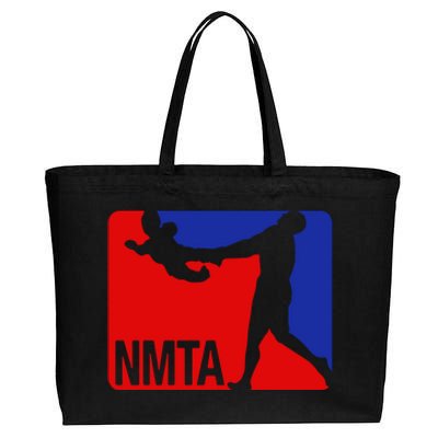 National Midget Tossing Association Funny Cotton Canvas Jumbo Tote