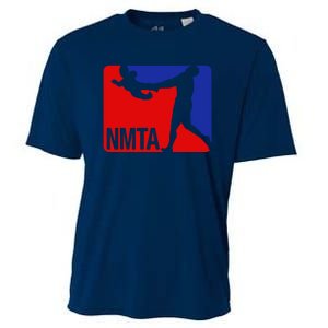 National Midget Tossing Association Funny Cooling Performance Crew T-Shirt