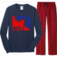 National Midget Tossing Association Funny Long Sleeve Pajama Set