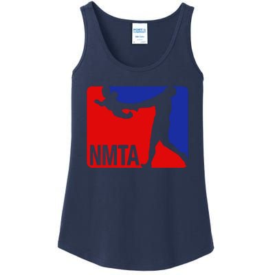 National Midget Tossing Association Funny Ladies Essential Tank