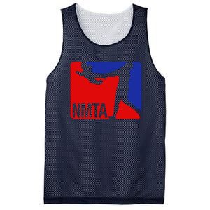 National Midget Tossing Association Funny Mesh Reversible Basketball Jersey Tank