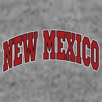 New Mexico Throwback Design Print Classic 7-Panel Snapback Hat