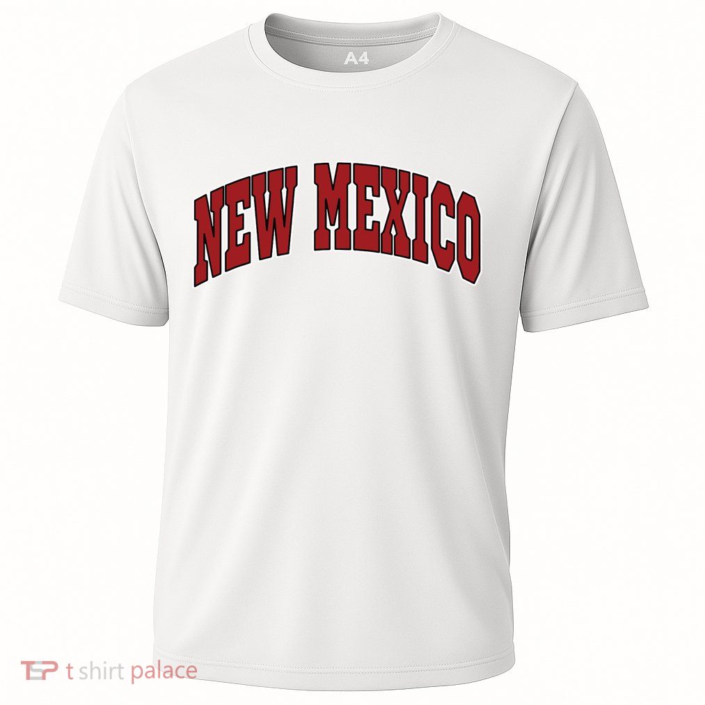 New Mexico Throwback Design Print Classic Performance Shirt