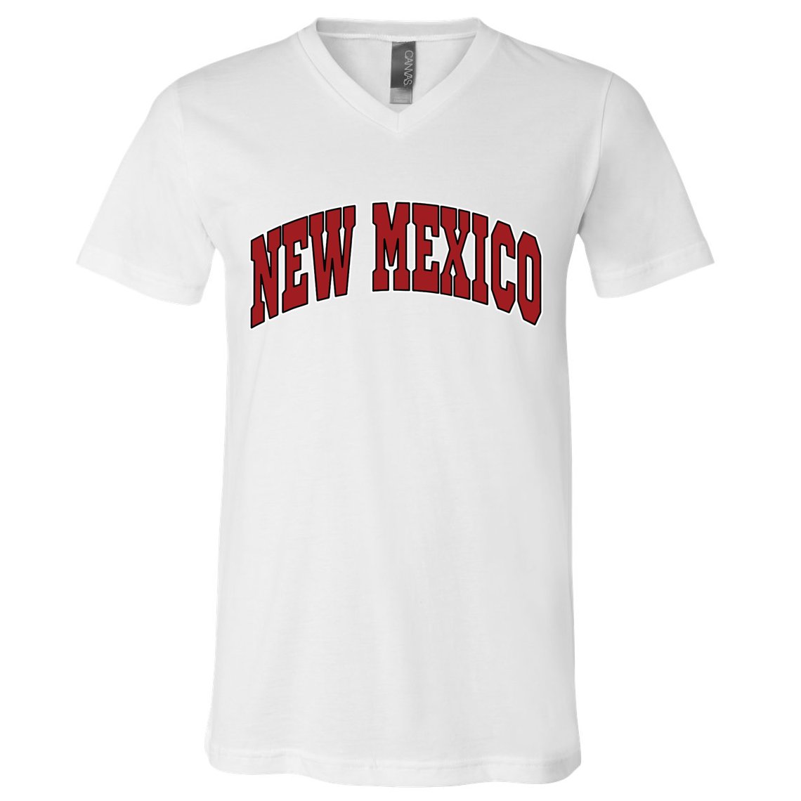 New Mexico Throwback Design Print Classic V-Neck T-Shirt