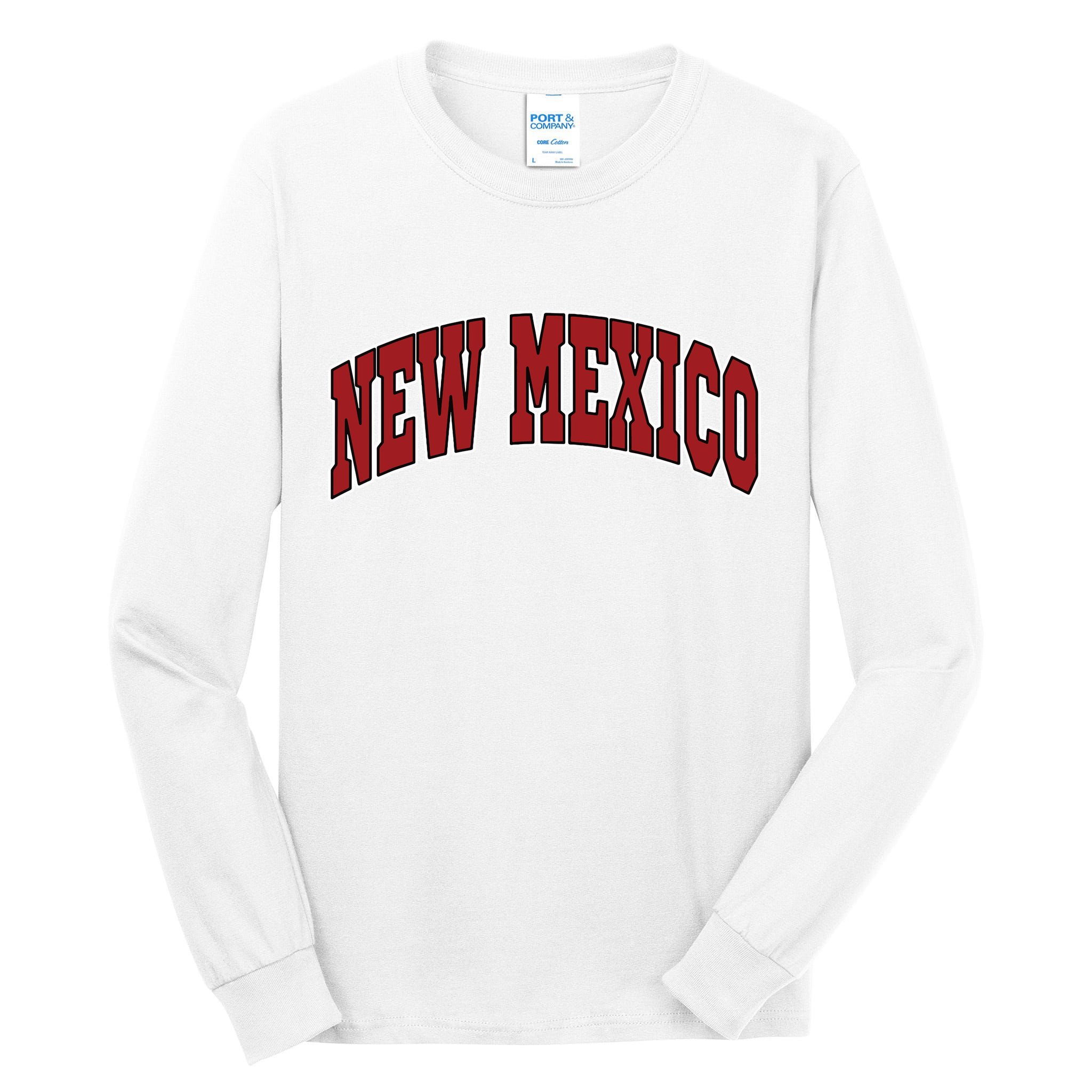 New Mexico Throwback Design Print Classic Tall Long Sleeve T-Shirt