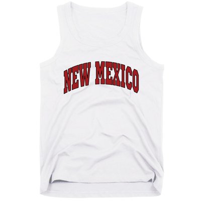 New Mexico Throwback Design Print Classic Tank Top