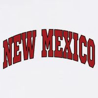 New Mexico Throwback Design Print Classic Golf Towel