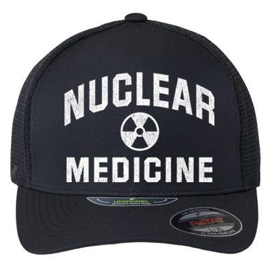 Nuclear Med Tech Gift Nuclear Medicine Technologist Funny Gift Flexfit Unipanel Trucker Cap