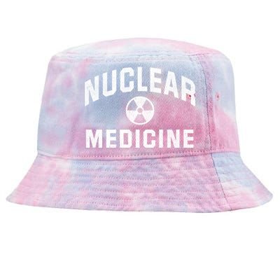 Nuclear Med Tech Gift Nuclear Medicine Technologist Funny Gift Tie-Dyed Bucket Hat