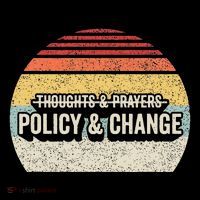No More Thoughts & Prayers Time For Policy & Change Wool Snapback Cap