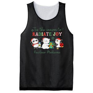 Nuclear Medicine Tech Christmas Holiday Radiology Nmt Cnmt Mesh Reversible Basketball Jersey Tank