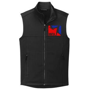 National Midget Tossing Association Funny Collective Smooth Fleece Vest