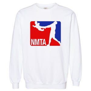 National Midget Tossing Association Funny Garment-Dyed Sweatshirt