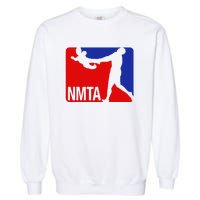 National Midget Tossing Association Funny Garment-Dyed Sweatshirt