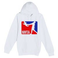 National Midget Tossing Association Funny Premium Pullover Hoodie