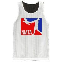 National Midget Tossing Association Funny Mesh Reversible Basketball Jersey Tank